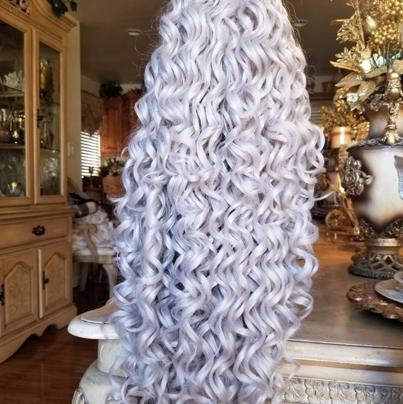 White Blonde Lace Front Wig main image 7